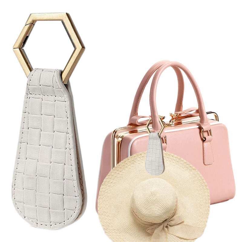 Buckle Leather Hat Clip For Outdoor Travel