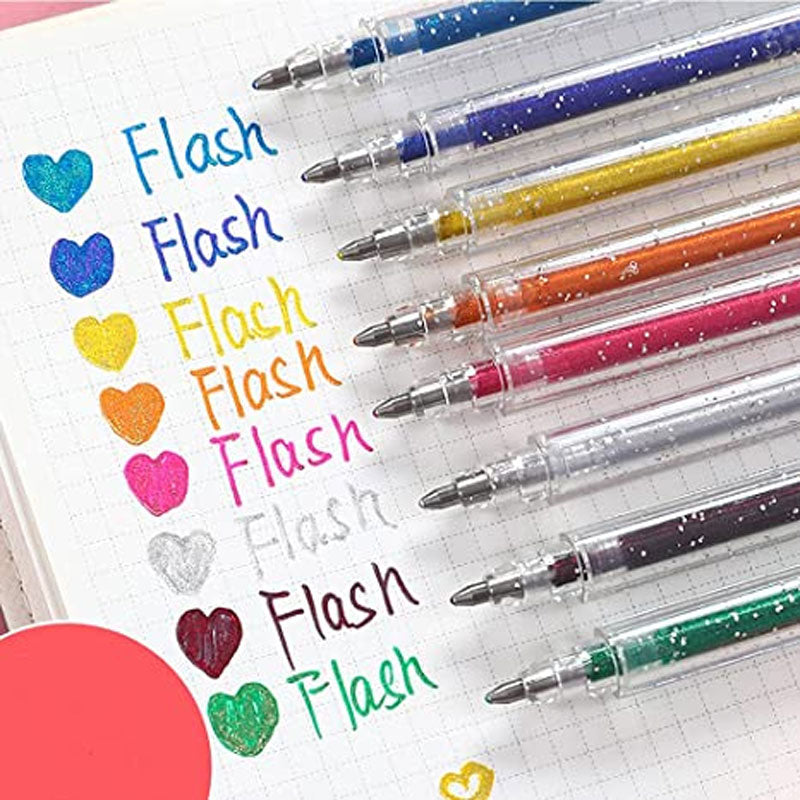 Metallic Color Flash Gel Pen
