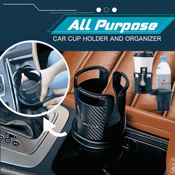 (Autumn Promotion-40% OFF) All Purpose Car Cup Holder And Organizer