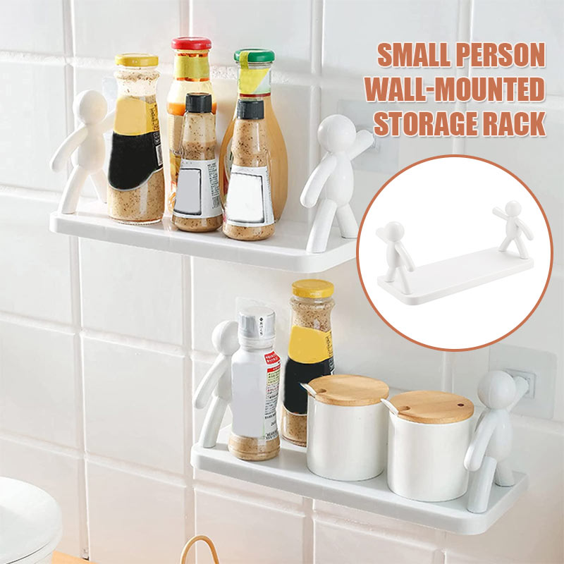 Wall Rack Small Size Design Small Person Wall-Mounted Storage Rack – Carkur