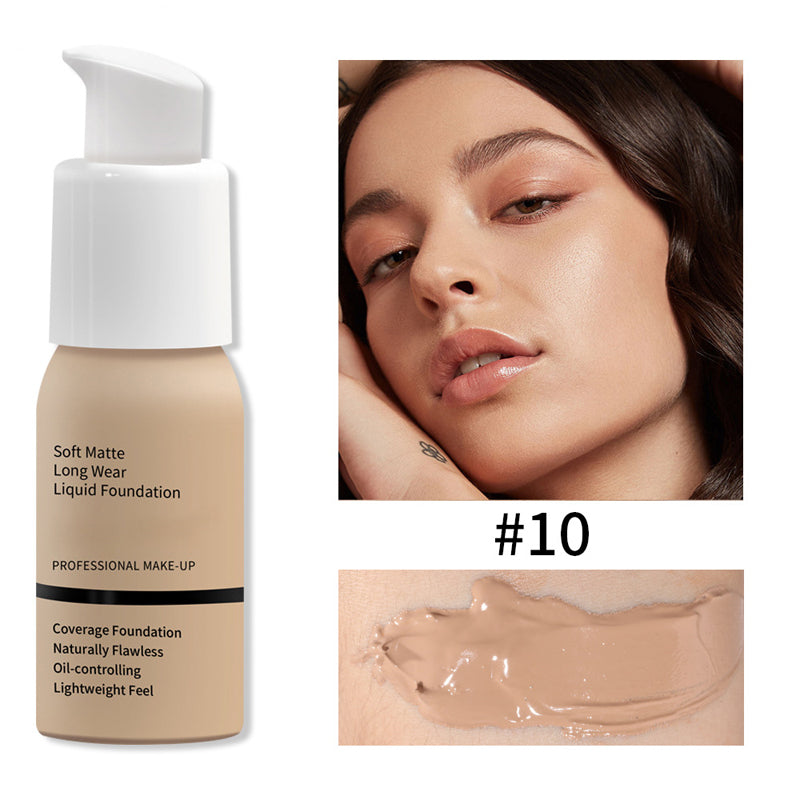 Long-Lasting Oil Control Non-Tearing Liquid Foundation