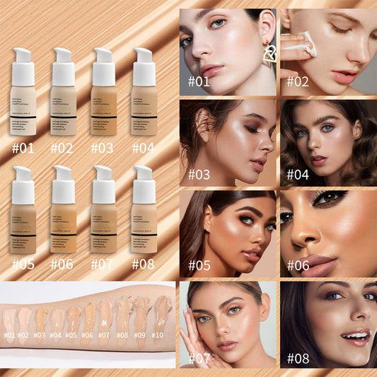 Long-Lasting Oil Control Non-Tearing Liquid Foundation