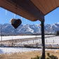 Bird Nesting Heart Outdoor Yard Art