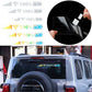 3 PCS Mobile Phone Signal Reflective Car Stickers