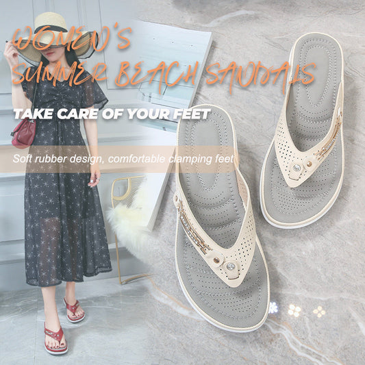 Women's Arch Support Soft Cushion Flip Flops Thong Sandals Slippers