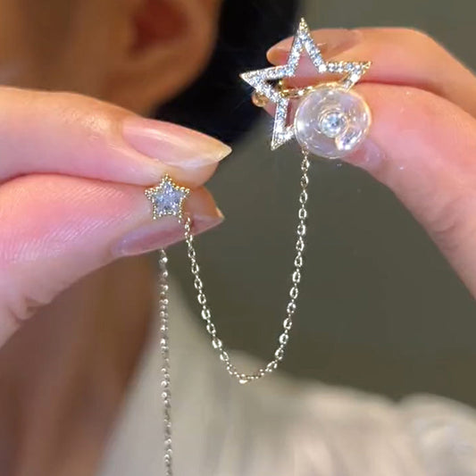 Rotatable Sunflower Ear Clip