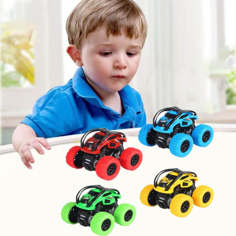 Kid's Four-wheel Drive Stunt Toy Car