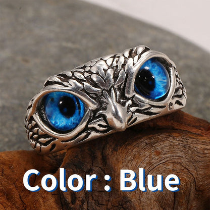 Modern Owl Ring