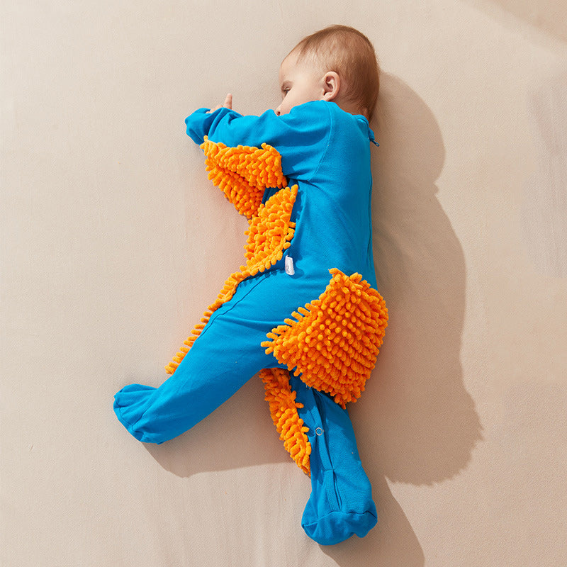 Baby Mop - The Onesie That Cleans Your Floors.