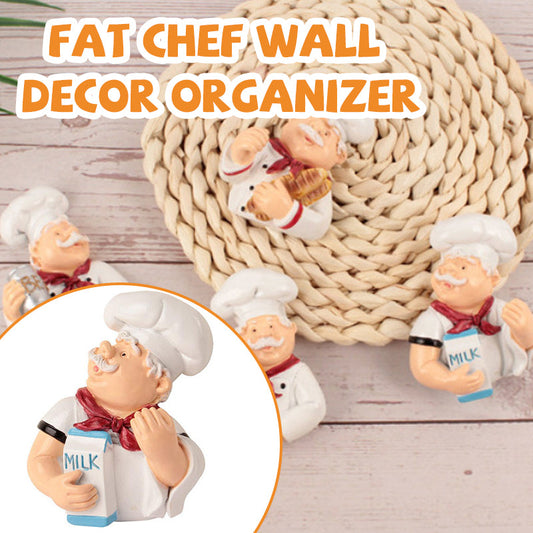 Fat Chef Wall Decor Organizer