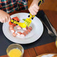Kreatives Essbesteckset für Kinder/Bulldozer children's tableware