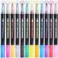 12 Colors Double Line Outline Pens