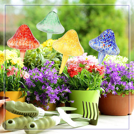 ⏰Special Offer 40% OFF！⏰Self Spike Planter Drip Watering Mushroom