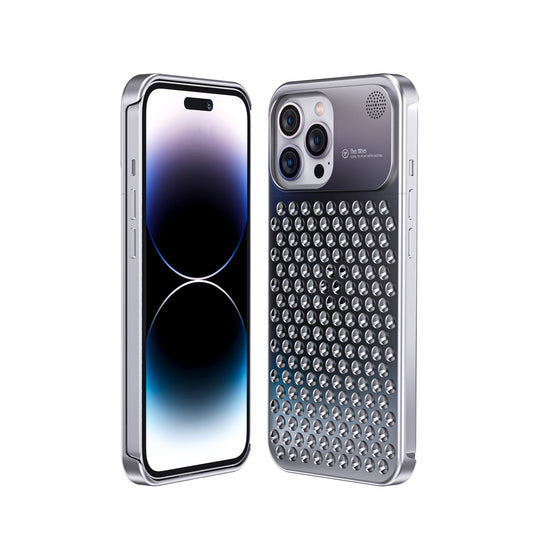 Metal Hollow Cooling Phone Case