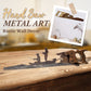 🤓father's Day Unique Gift🎁Hand Saw Metal Art - Rustic Wall Decor