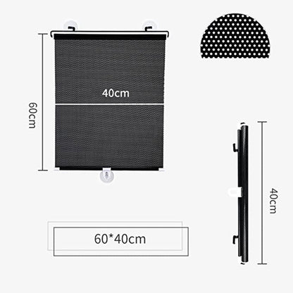 Car Automatic Retractable Sun Shade