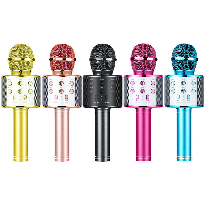 Portable Bluetooth Karaoke Wireless Microphone