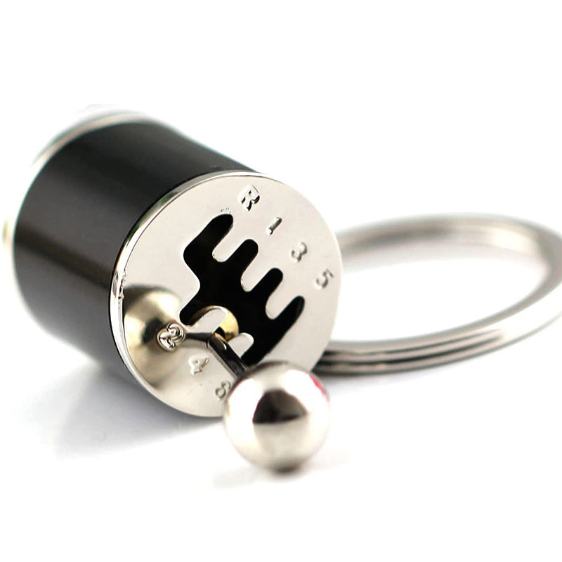 6 Colors Car Shifter Keychain