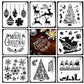 Christmas DIY Drawing Stencils