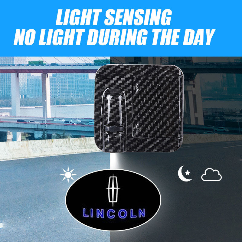 Lincoln Wiring Free Carbon Fiber Welcome Light – Carkur