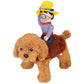 Halloween Pet Dog Cowboy Rider Costume