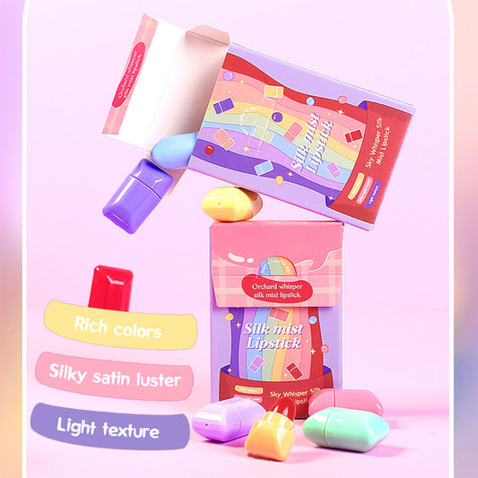 Candy Lipstick Set Women A Box 8 Colors