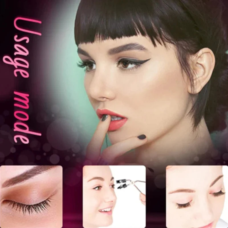 European And American Curling Magnetic False Eyelashes Set