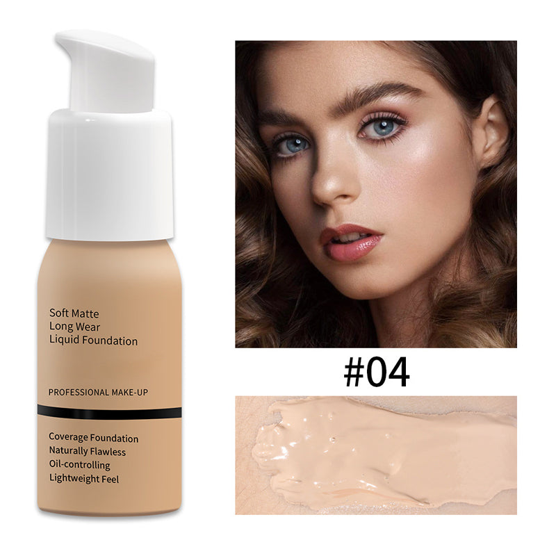 Long-Lasting Oil Control Non-Tearing Liquid Foundation
