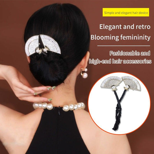 Retro Elegant Hair Deft Bun