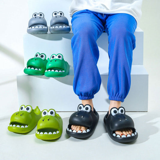 Unisex Cute Dinosaur Slippers