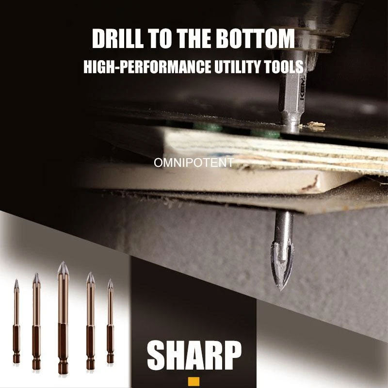 Efficient Universal Drilling Tool(5PCS)