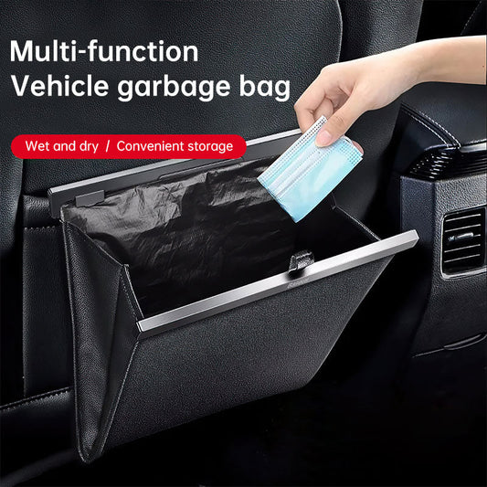 Car LED Light Garbage Storage Bag