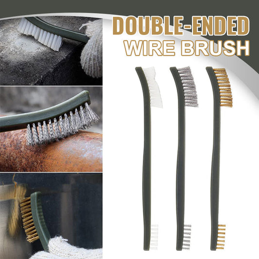 Double-ended Wire Brush（3 Pcs)