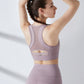 Mesh Stitching Breathable Sports Bra