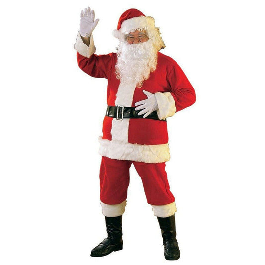 Adult Flannel Santa Suit Costume