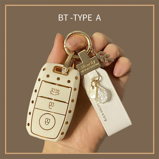 Suitable for Kia Polka Dot Key Case
