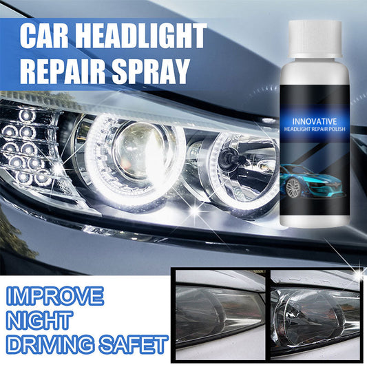 Car Headlight Repair Fluid＋Sponge