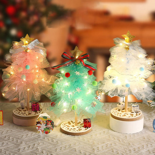Mesh Glowing Christmas Tree DIY Material Pack
