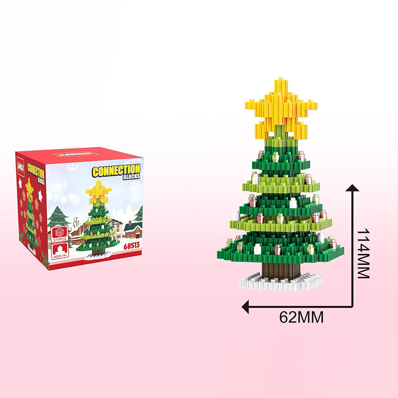 New Christmas Building Block Series Santa Claus