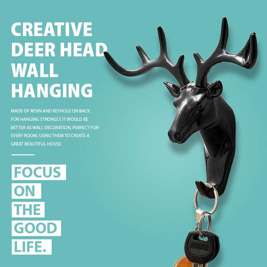 Creative Deer Head Wall Hanging