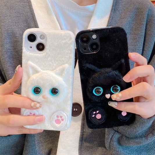 3d Cartoon Cat Phone Case