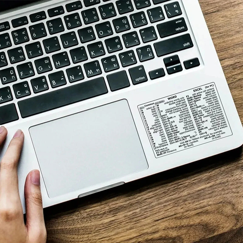 Keyboard Shortcut Stickers (4PCS)