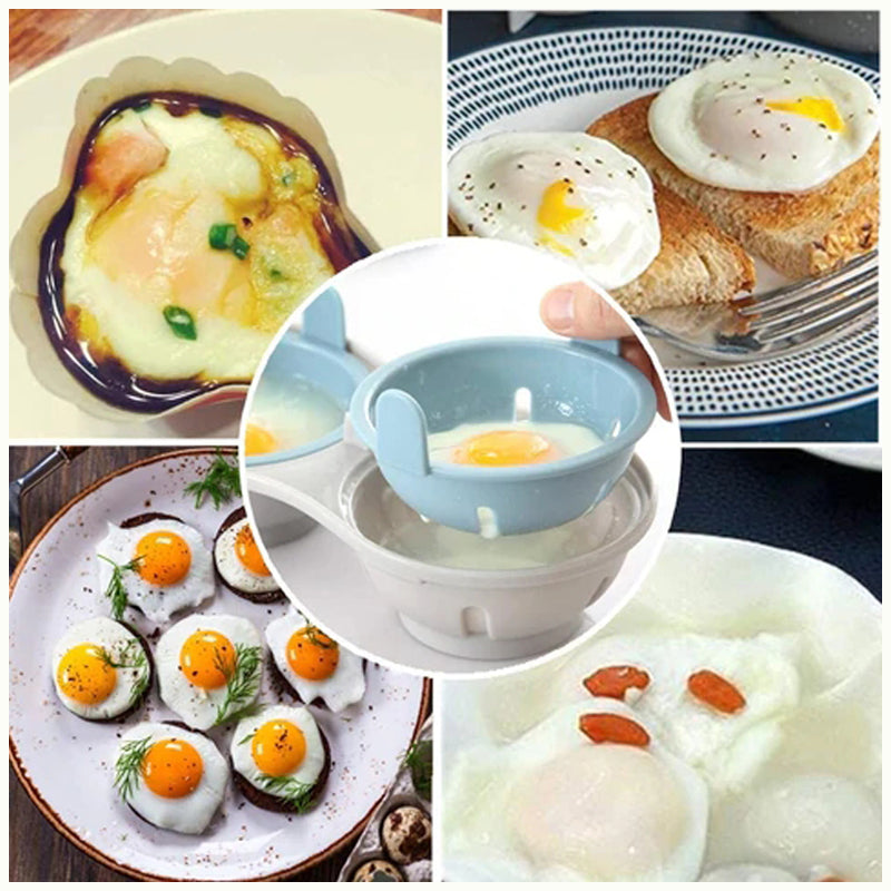 Edible Silicone Drain Egg Boiler