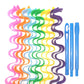 Spiral Curling No Heat Curling Iron With Hair Hook (24 Pcs)