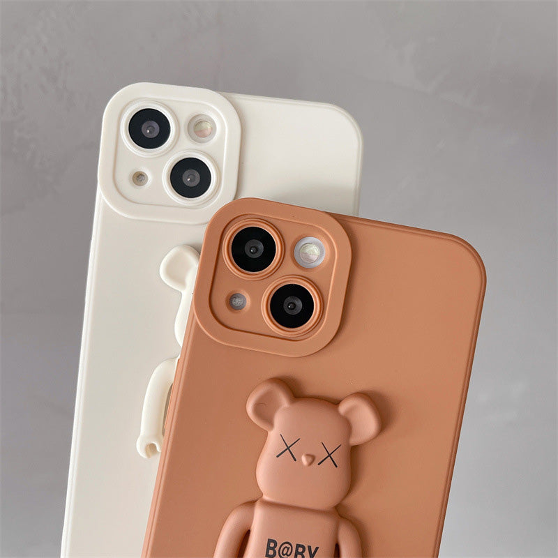 Violence Bear Doll Holder Mobile Phone Case