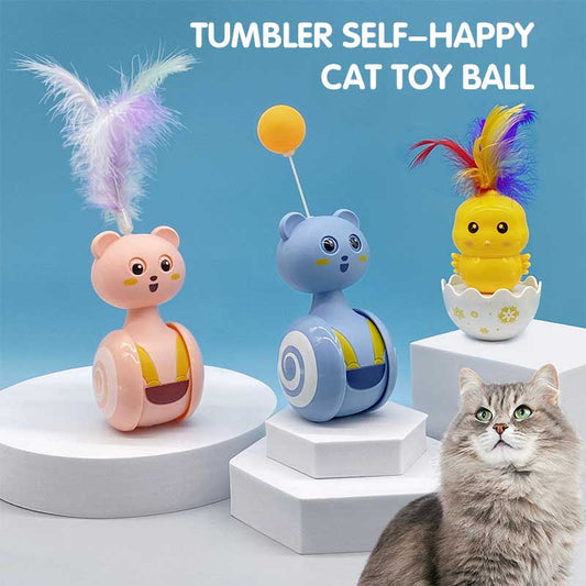 Tumbler Self-Happy Cat Toy Ball