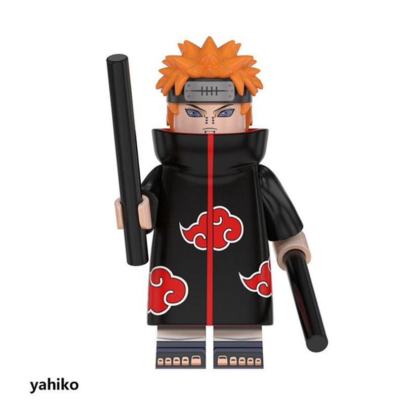 Anime Naruto Series Xiao Organization Payne Minifigure Model Assembled Building Blocks