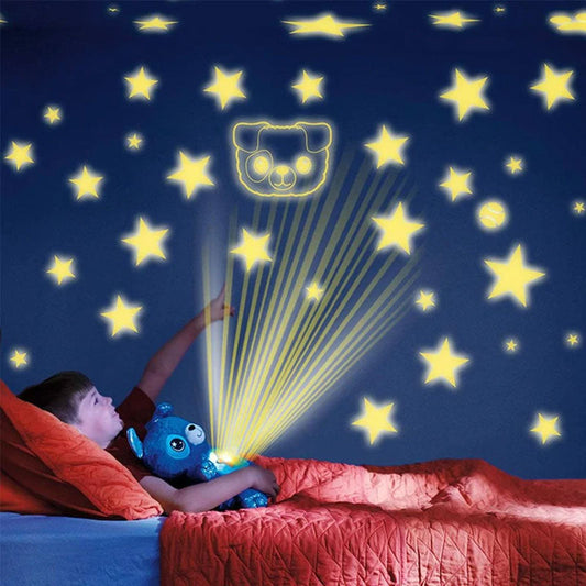 Cuddly Animal With Light Projector : Perfect Children's Gift For Christmas And Birthdays