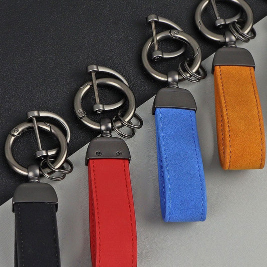 Alcantara Car Key Chain