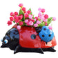 Mother's Day Sale -Metal Ladybug Flower Pot
